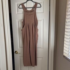 Chic Tan Women's Jumpsuit